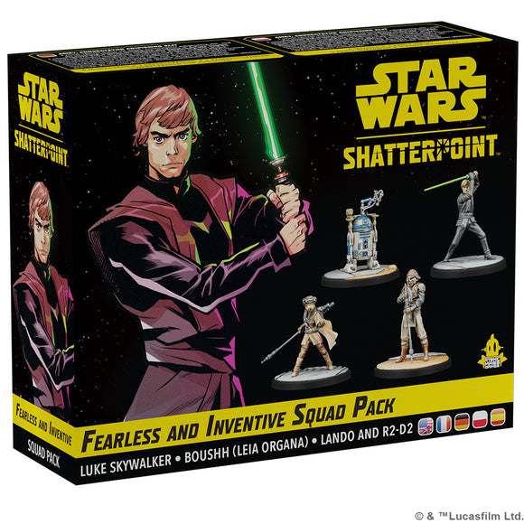 Star Wars Shatterpoint: Fearless and Inventive Squad Pack Miniatures Asmodee   