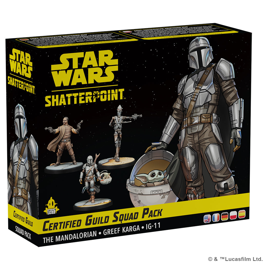 Star Wars Shatterpoint: Certified Guild Squad Pack Miniatures Atomic Mass Games   