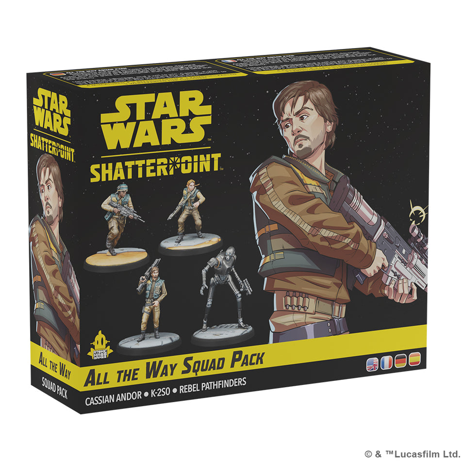 Star Wars Shatterpoint: All The Way Squad Pack Miniatures Atomic Mass Games