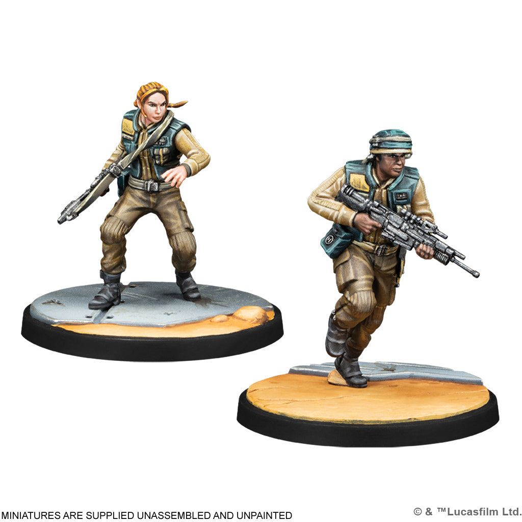 Star Wars Shatterpoint: All The Way Squad Pack Miniatures Atomic Mass Games