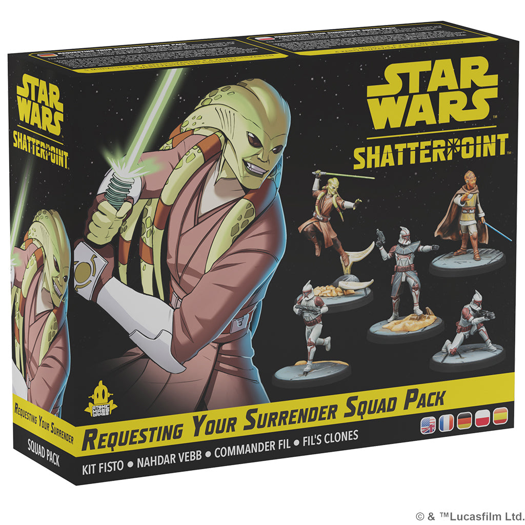 Star Wars Shatterpoint: Requesting Your Surrender Squad Pack Miniatures Atomic Mass Games
