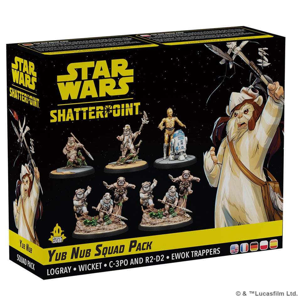 Star Wars Shatterpoint: Yub Nub Squad Pack Miniatures Atomic Mass Games   