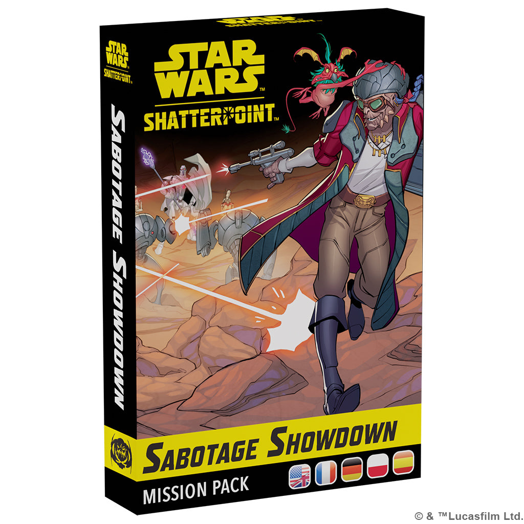 Star Wars Shatterpoint: Sabotage Showdown Mission Pack Miniatures Atomic Mass Games   