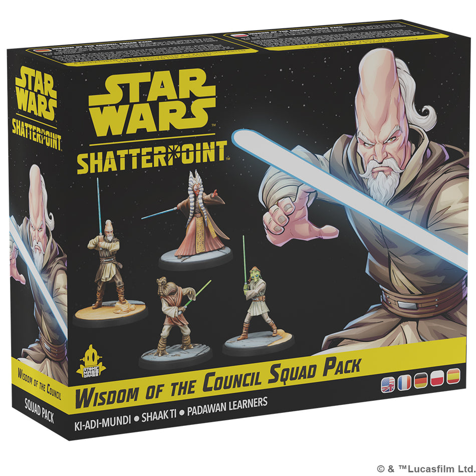 Star Wars Shatterpoint: Wisdom of the Council Squad Pack Miniatures Atomic Mass Games