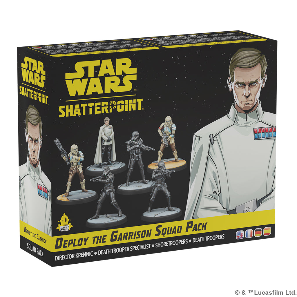 Star Wars Shatterpoint: Deploy the Garrison Squad Pack Miniatures Atomic Mass Games