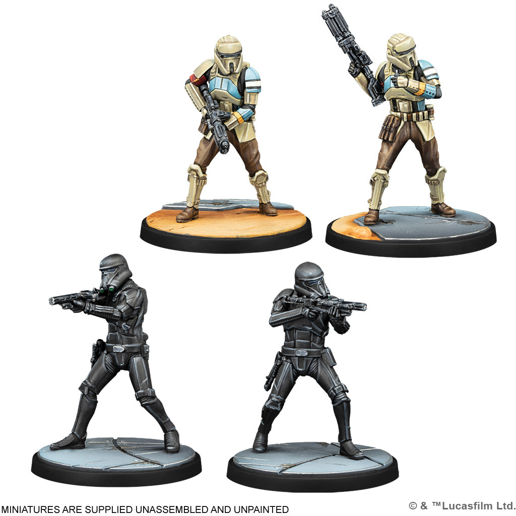 Star Wars Shatterpoint: Deploy the Garrison Squad Pack Miniatures Atomic Mass Games
