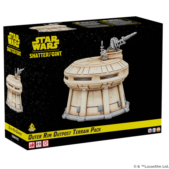 Star Wars: Shatterpoint - Outer Rim Outpost Terrain Pack Miniatures Atomic Mass Games SWSP Outer Rim Terrain Pack