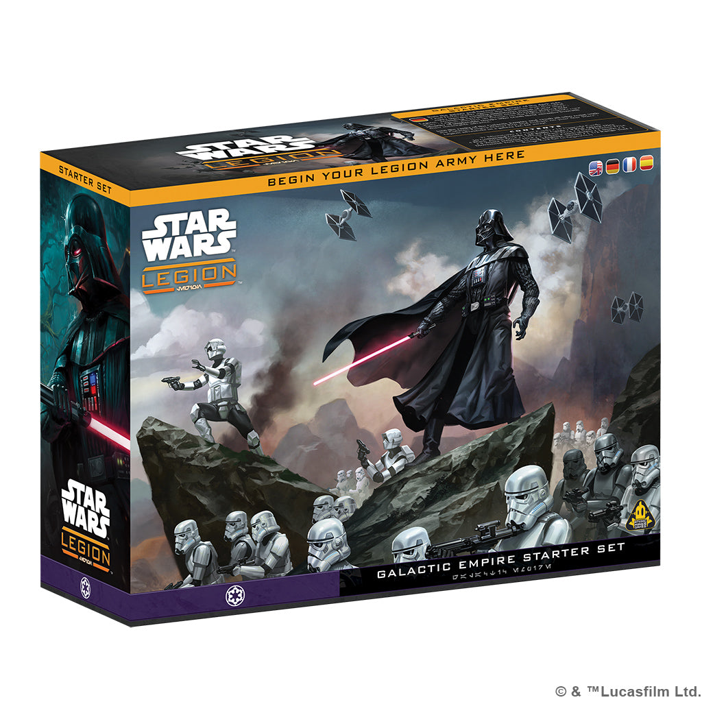 Star Wars: Legion - Galactic Empire Starter Set Miniatures Atomic Mass Games SWL Galactic Empire Starter