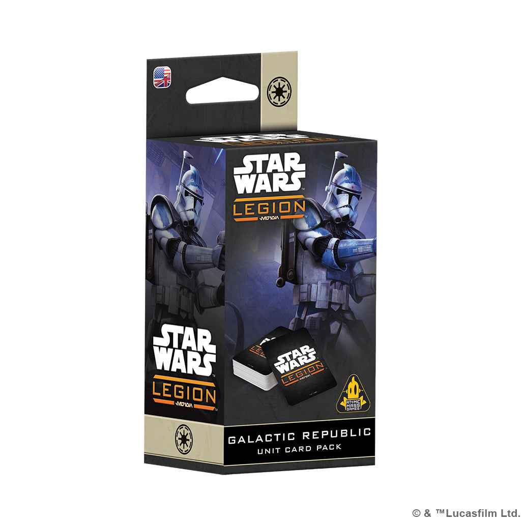 Star Wars: Legion - Galactic Republic Card Pack Miniatures Atomic Mass Games