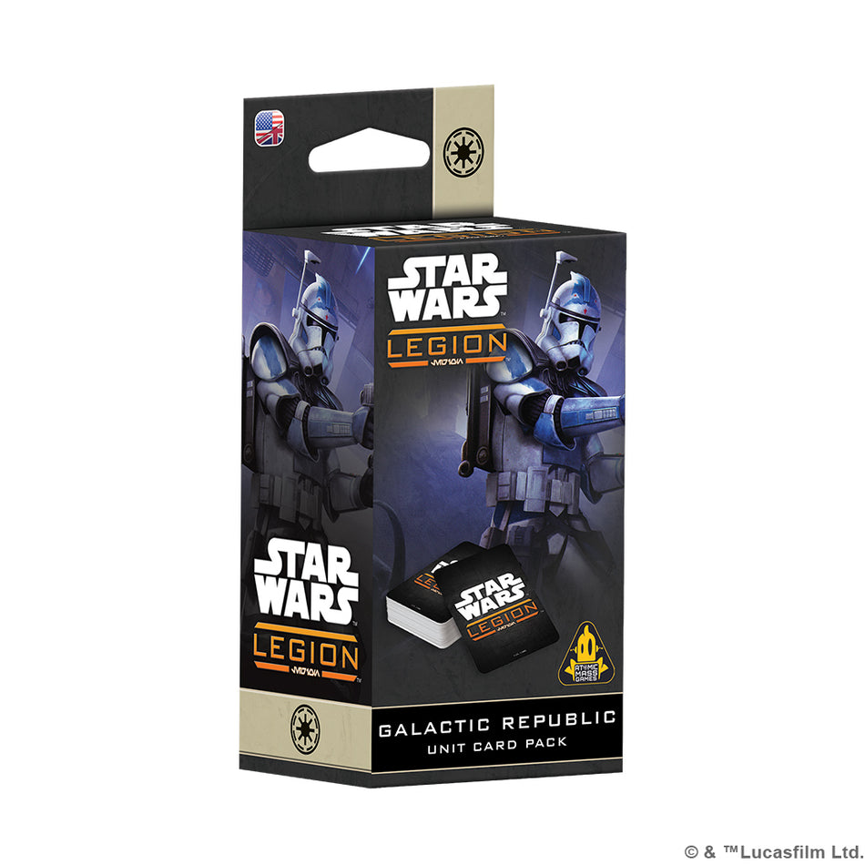 Star Wars: Legion - Galactic Republic Card Pack Miniatures Atomic Mass Games