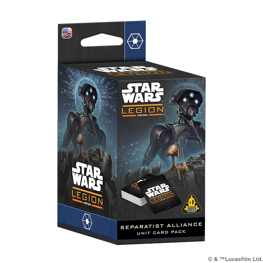 Star Wars: Legion - Separatist Alliance Card Pack Miniatures Atomic Mass Games