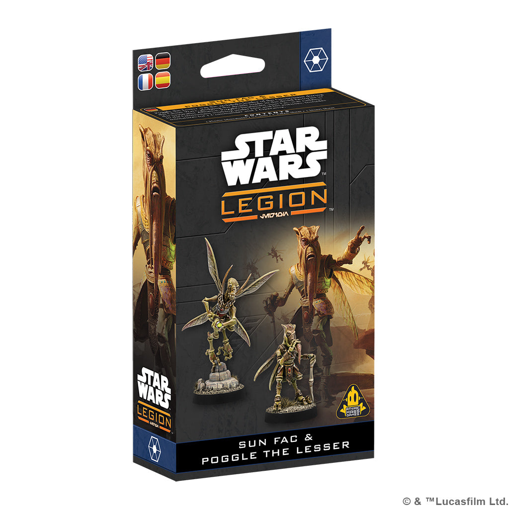 Star Wars: Legion – Poggle the Lesser & Sun Fac Board Games Asmodee SWS Poggle Sun Fac