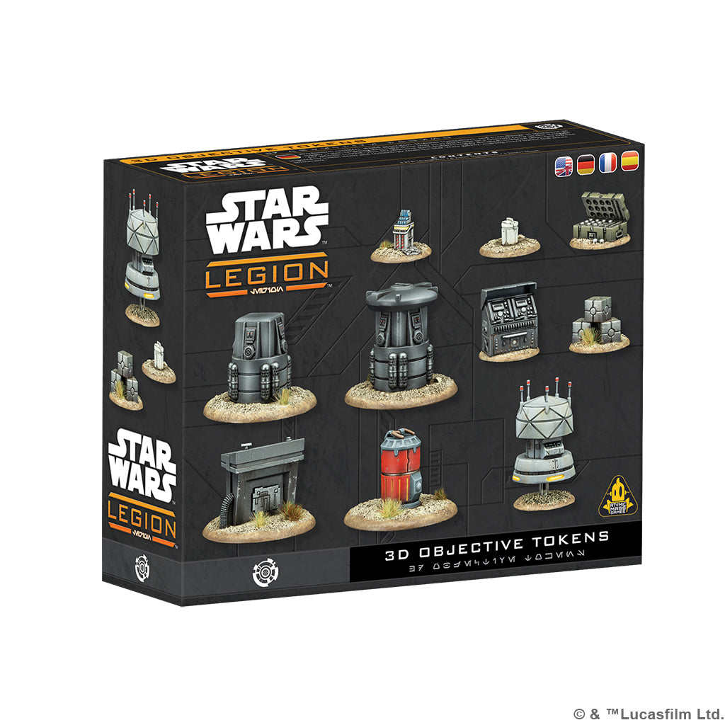 Star Wars: Legion - 3D Objective Tokens Miniatures Atomic Mass Games SWL 3D Objective Tokens