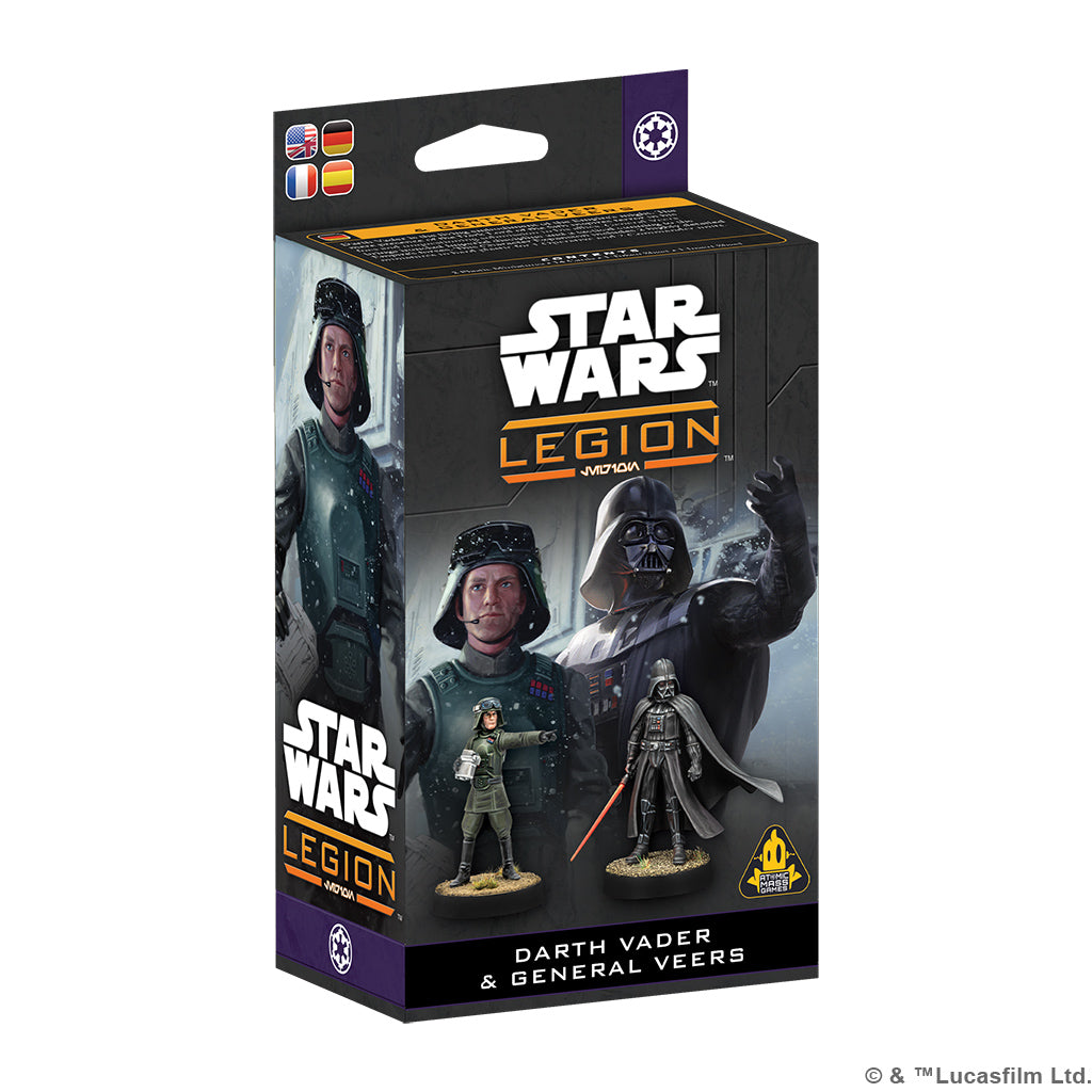 Star Wars: Legion - Darth Vader & General Veers Character Expansion Miniatures Atomic Mass Games