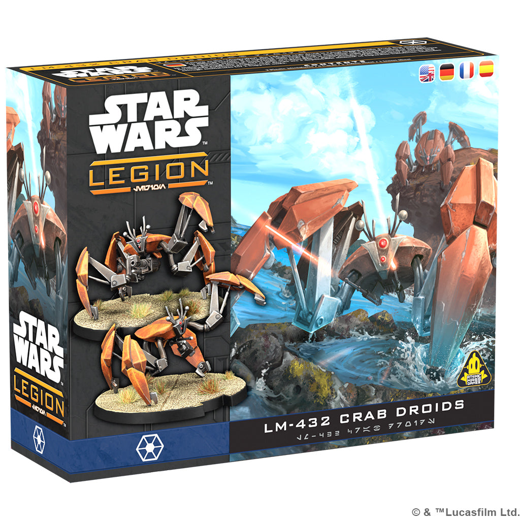 Star Wars Legion: LM-432 Crab Droids Miniatures Atomic Mass Games
