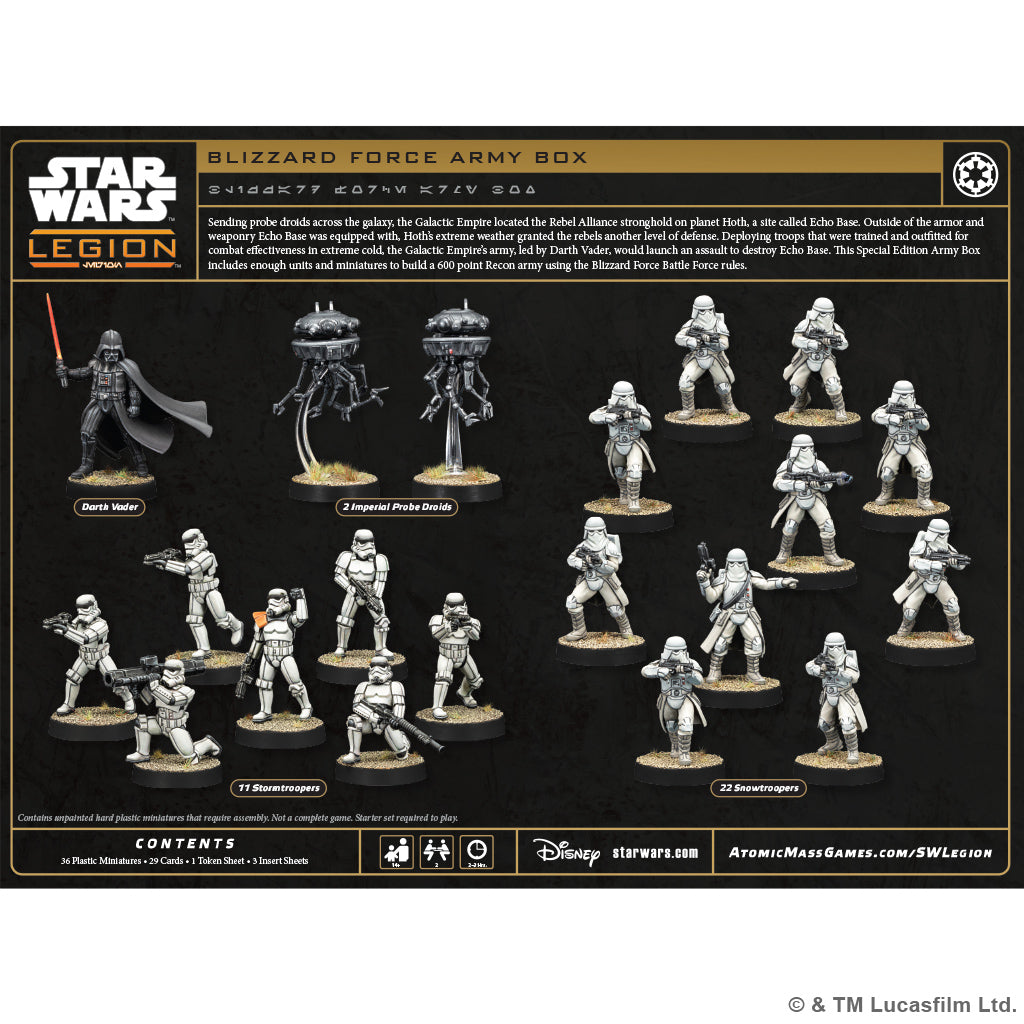 Star Wars: Legion – Blizzard Force Special Edition Box Board Games Asmodee