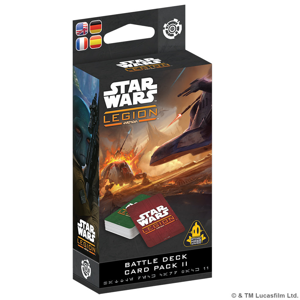 Star Wars: Legion - Battle Deck Card Pack II Board Games Asmodee SWL Battle Deck Card Pack II