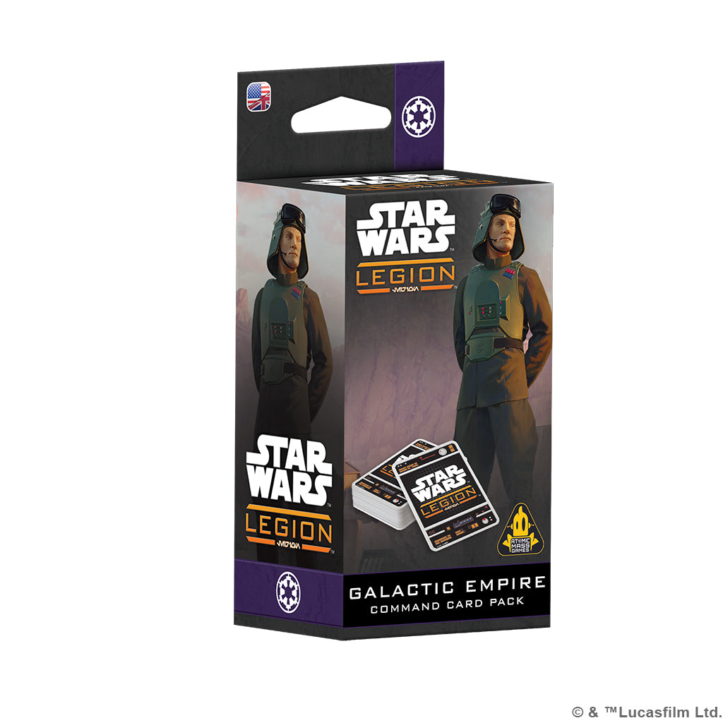 Star Wars: Legion - Galactic Empire Command Card Pack Miniatures Atomic Mass Games
