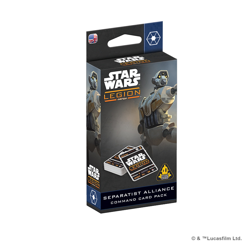 Star Wars: Legion - Separatist Alliance Command Card Pack Miniatures Atomic Mass Games