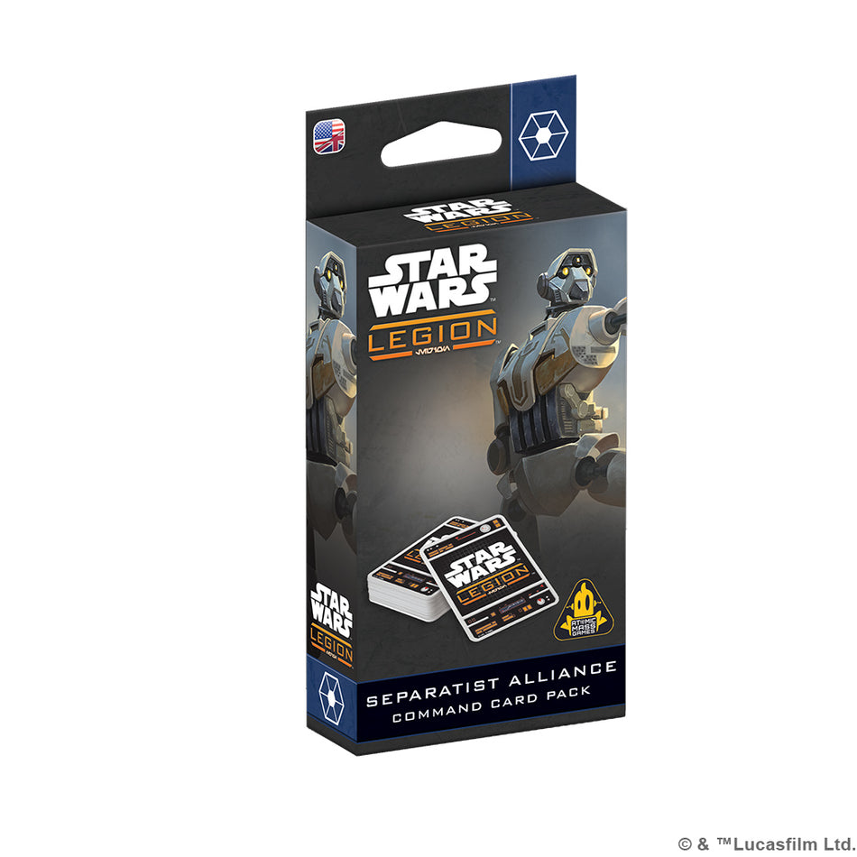 Star Wars: Legion - Separatist Alliance Command Card Pack Miniatures Atomic Mass Games