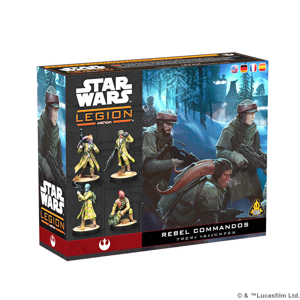 Star Wars Legion: Rebel Commandos Miniatures Atomic Mass Games