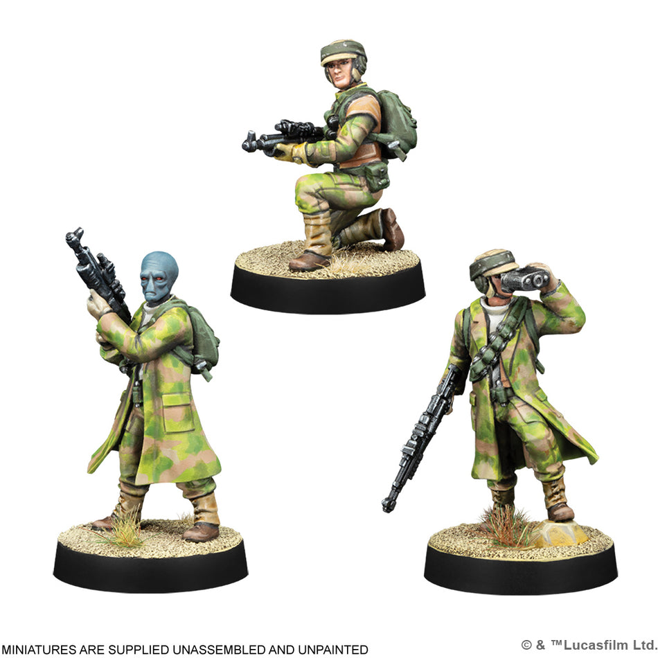 Star Wars Legion: Rebel Commandos Miniatures Atomic Mass Games