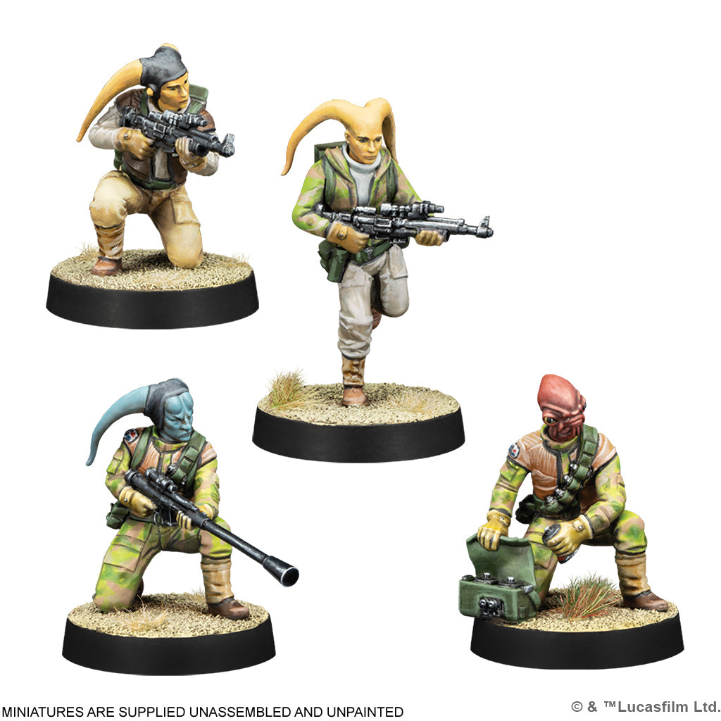 Star Wars Legion: Rebel Commandos Miniatures Atomic Mass Games