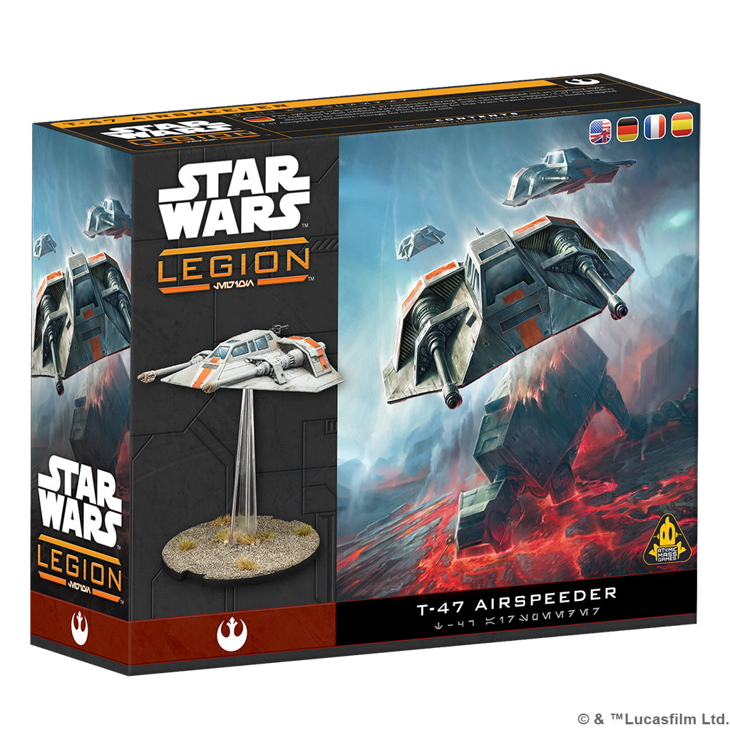 Star Wars: Legion – T-47 Airspeeder Miniatures Atomic Mass Games SWL T-47 Air