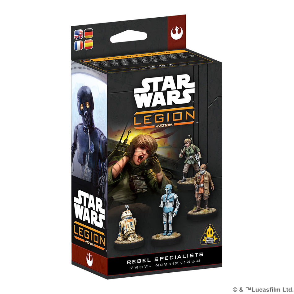 Star Wars: Legion - Rebel Specialists Miniatures Atomic Mass Games SWL Rebel Specialists