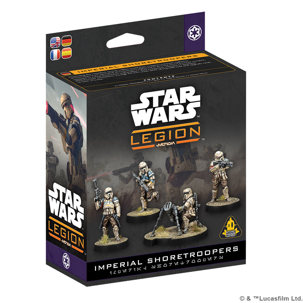 Star Wars: Legion – Imperial Shoretroopers Board Games Asmodee SWL Imp Shoretroopers