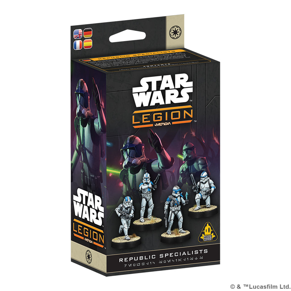 Star Wars: Legion - Republic Specialists Miniatures Atomic Mass Games SWL Republic Specialists