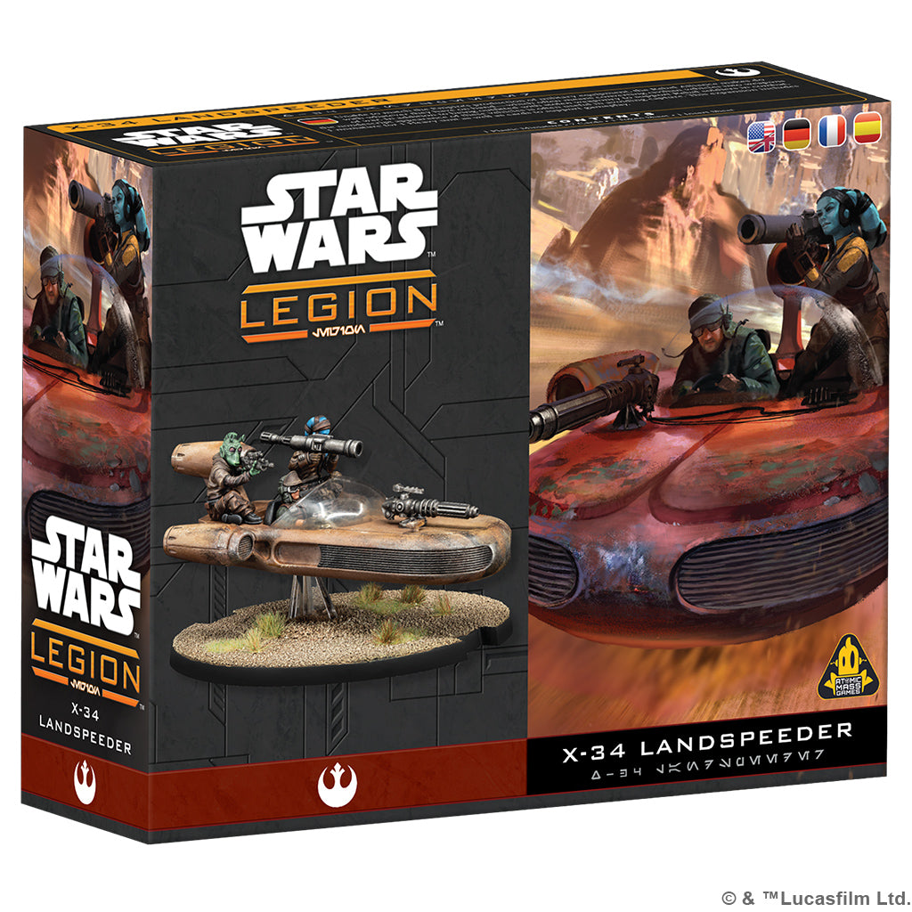 Star Wars: Legion - X-34 Landspeeder Board Games Asmodee SWL X-34 Landspeeder