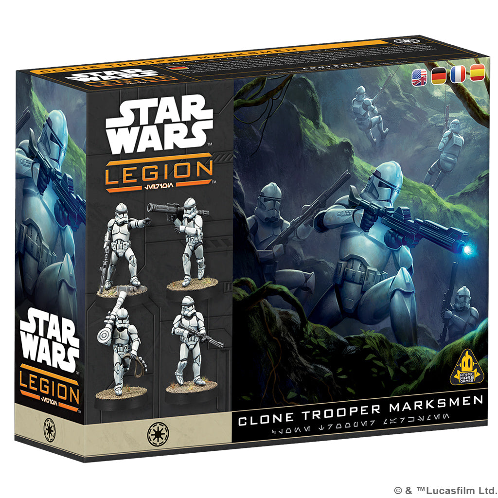 Star Wars: Legion – Clone Trooper Marksmen Miniatures Atomic Mass Games SWL CT Marksmen