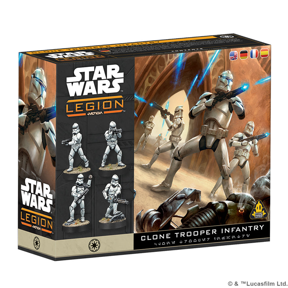 Star Wars: Legion - Clone Troopers Infantry Miniatures Atomic Mass Games SWL CT Infantry