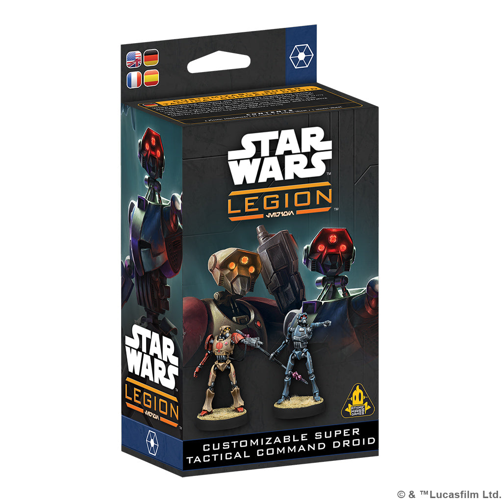 Star Wars: Legion - Customizable Super Tactical Command Droid Miniatures Atomic Mass Games SWL Custom STC Droid