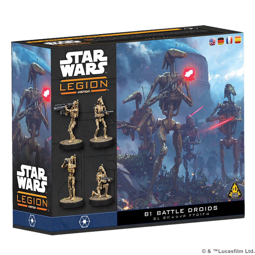 Star Wars: Legion - B1 Battle Droids Miniatures Atomic Mass Games SWL B1 Battle Droid