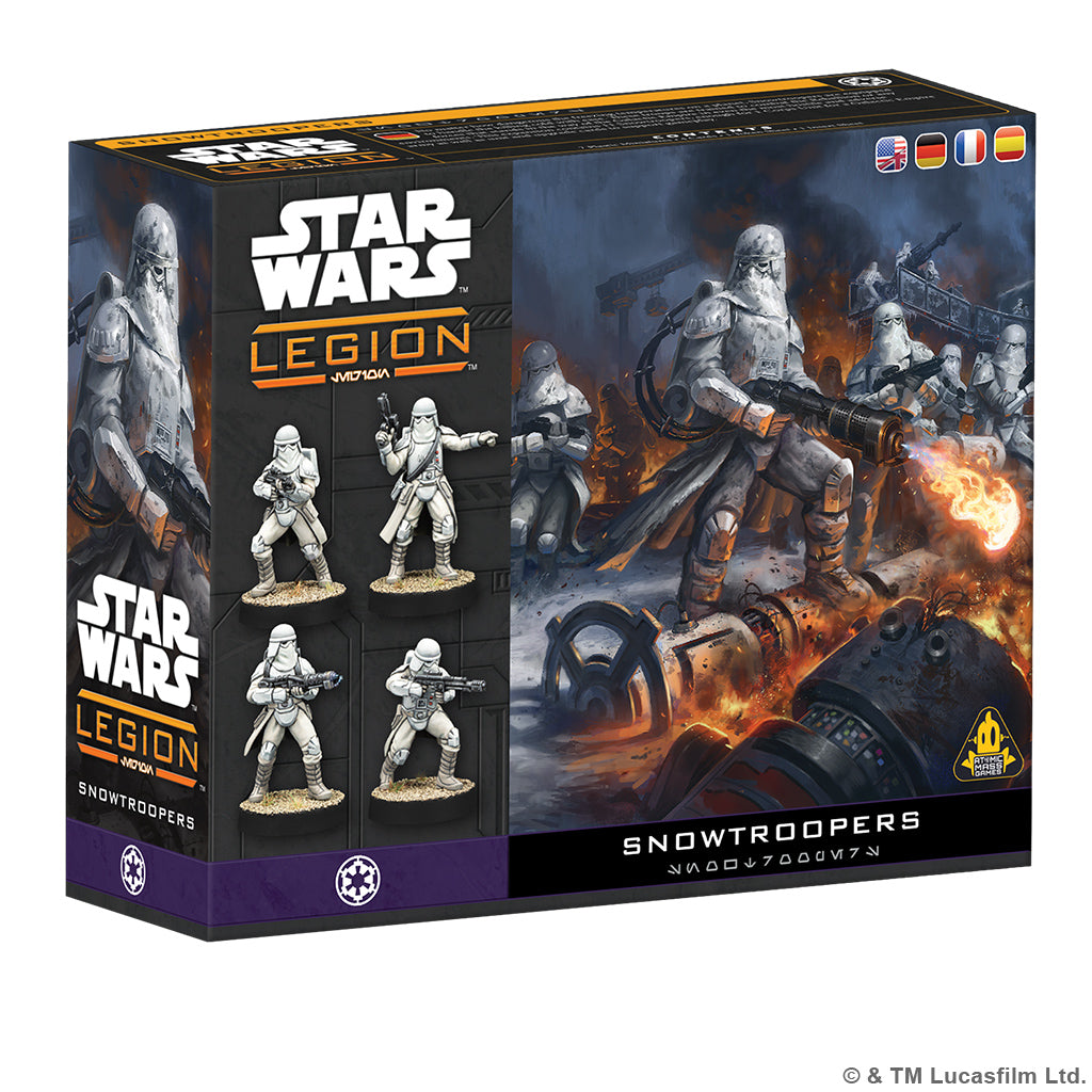 Star Wars: Legion – Snowtrooper Board Games Asmodee SWL Snowtrooper