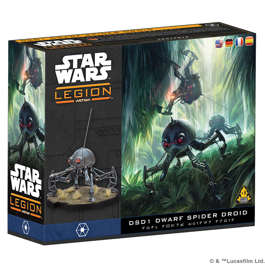 Star Wars: Legion – DSD1 Dwarf Spider Droid Board Games Asmodee SWL DSD1 Dwarf Spider Droid