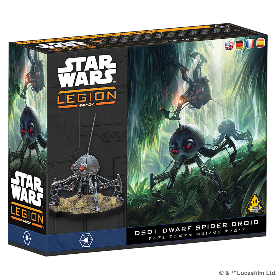 Star Wars: Legion – DSD1 Dwarf Spider Droid Board Games Asmodee SWL DSD1 Dwarf Spider Droid