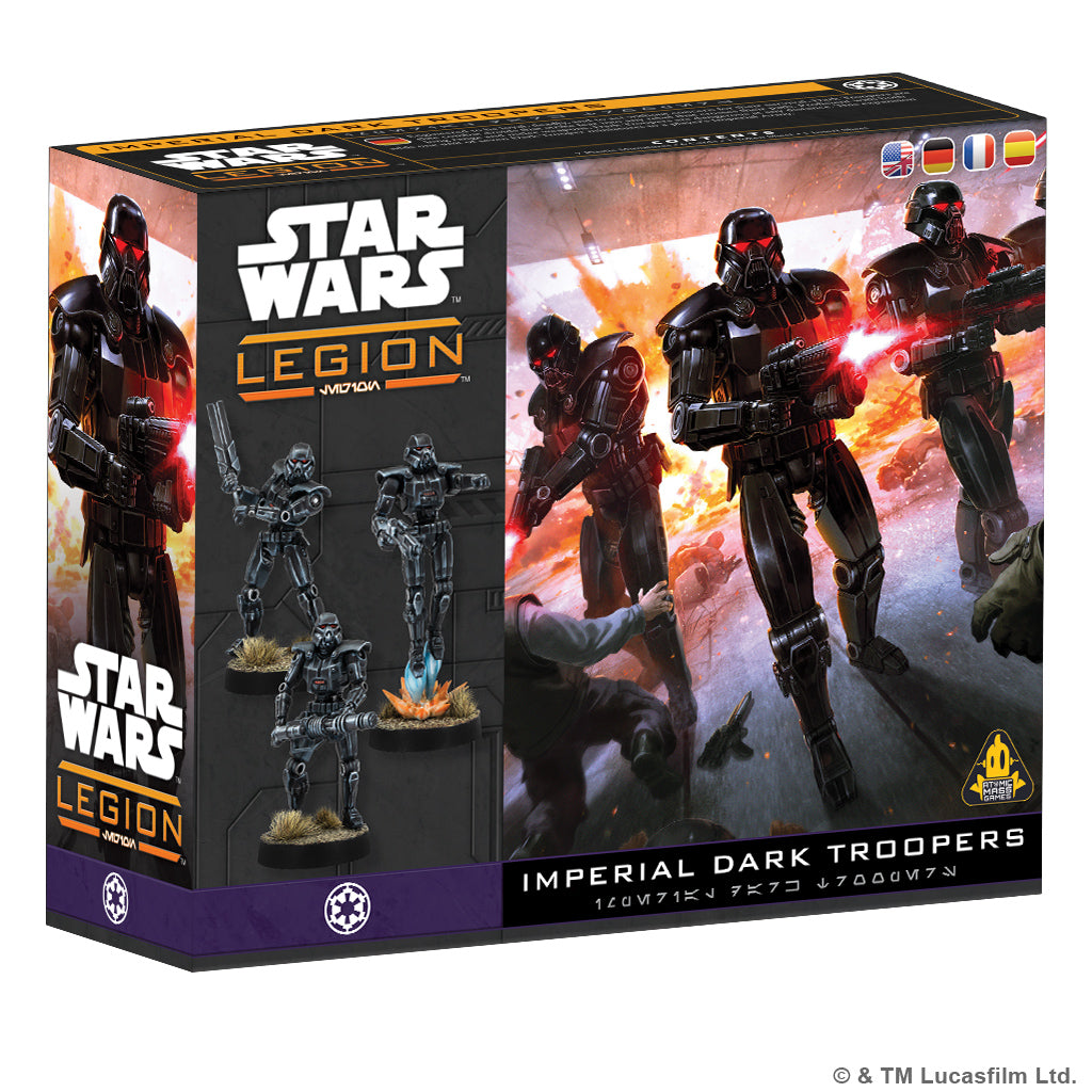 Star Wars: Legion – Dark Troopers Board Games Asmodee SWL Dark Troopers
