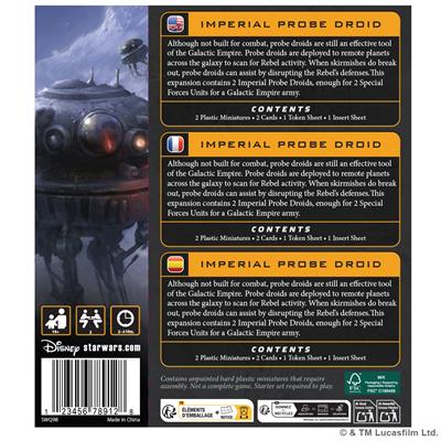 Star Wars: Legion – Imperial Probe Droid Board Games Asmodee