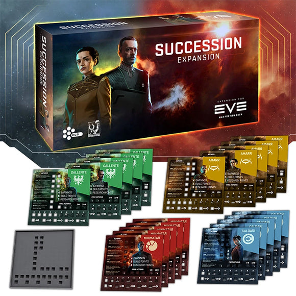 EVE: War for New Eden - Succession Expansion Board Games Asmodee EVE Succession Exp