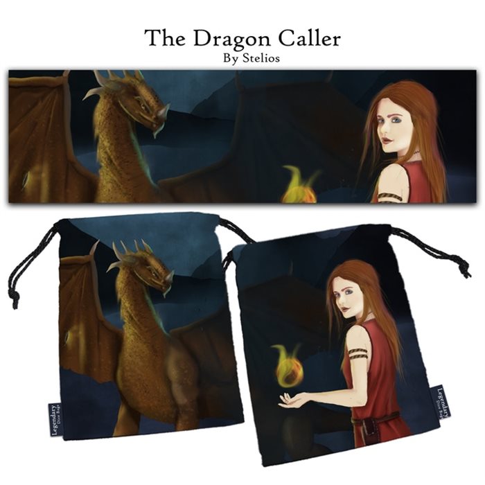 Legendary Dice Bag: The Dragon Caller XL Supplies Drawlab Entertainment