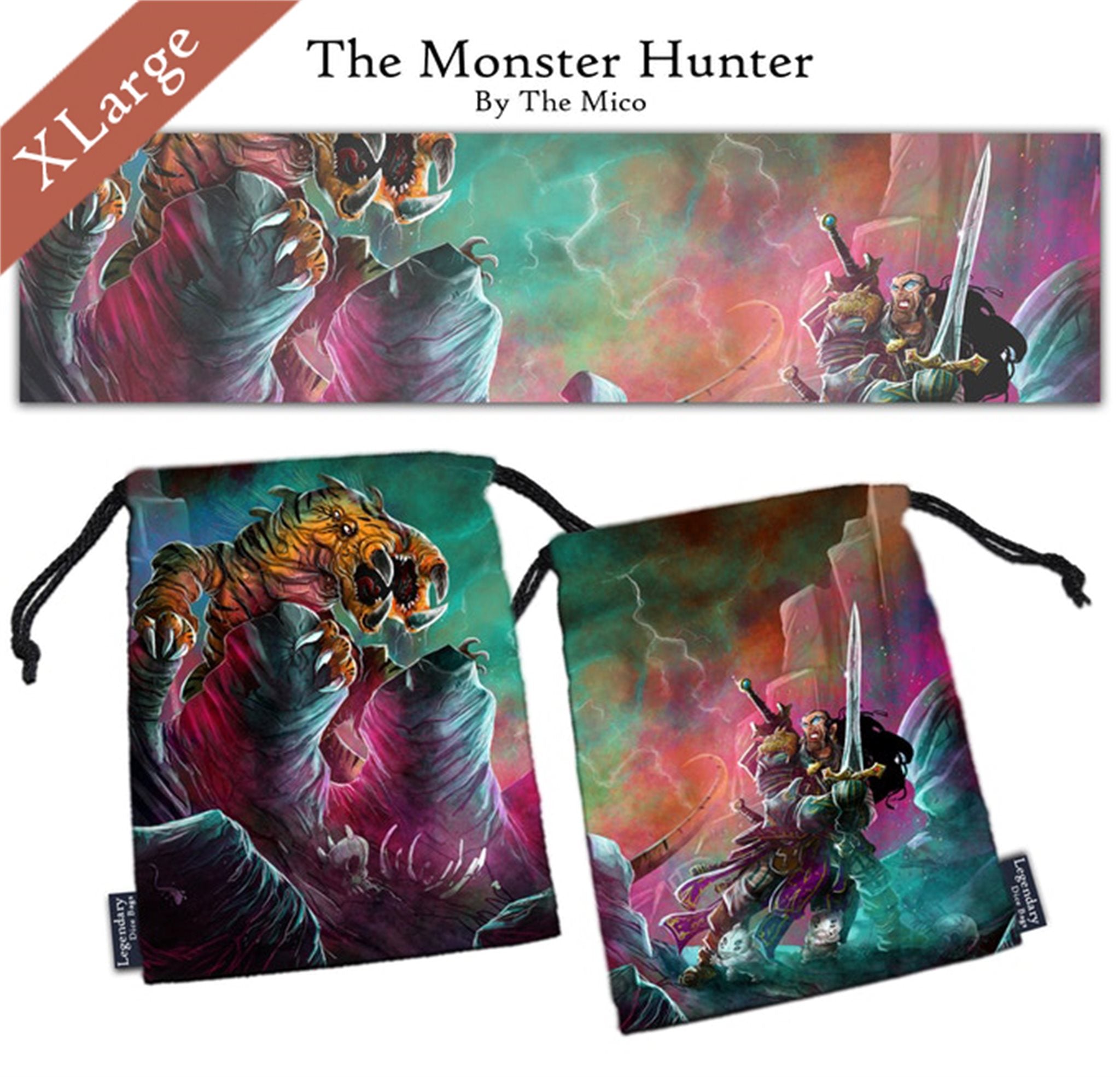 Legendary Dice Bag: The Monster Hunter XL Supplies Drawlab Entertainment