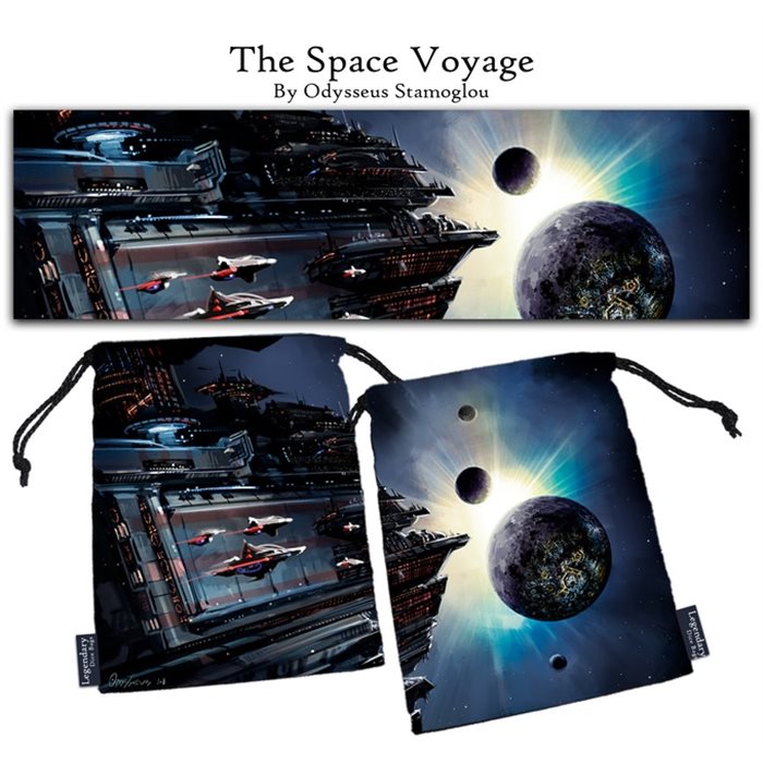Legendary Dice Bag: The Space Voyage XL Supplies Drawlab Entertainment