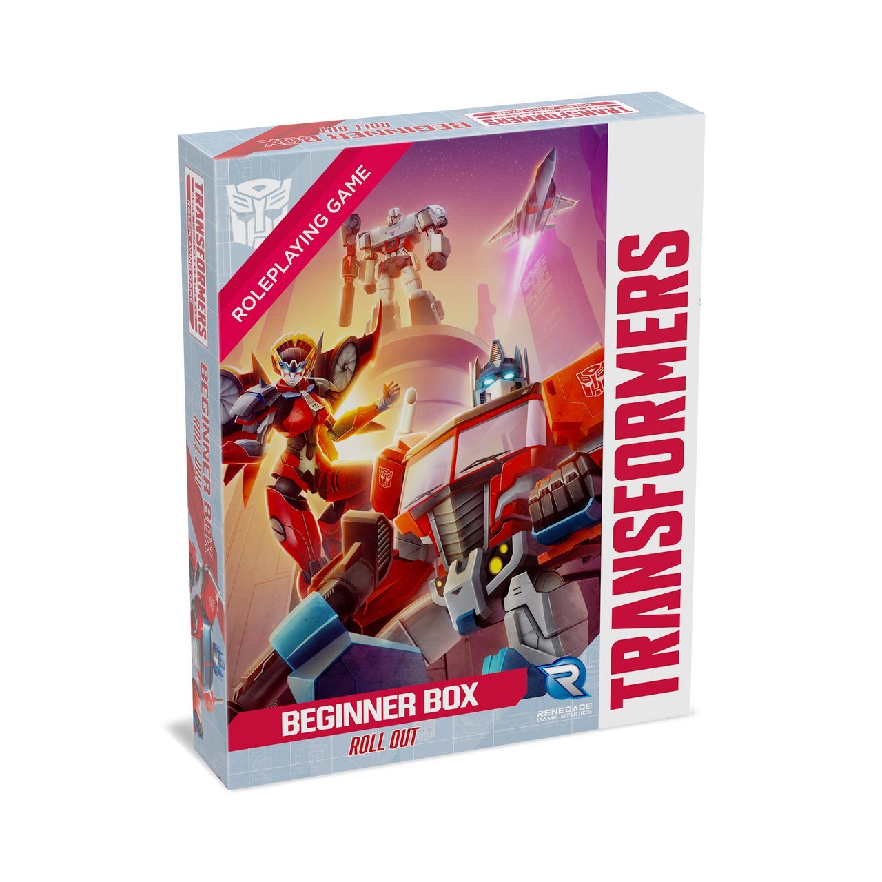 Transformers RPG: Beginner Box - Roll Out Role Playing Games Renegade Game Studios   