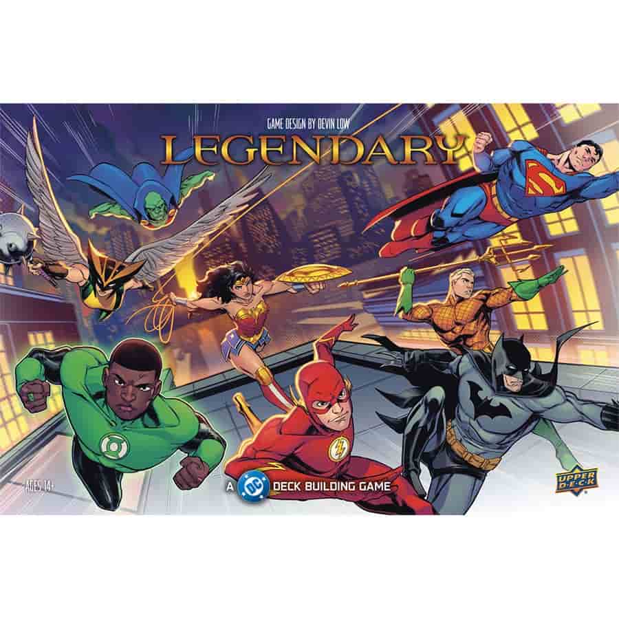Legendary: DC Comics Core Set Board Games Thames and Kosmos Legendary: DC Comics Core Set