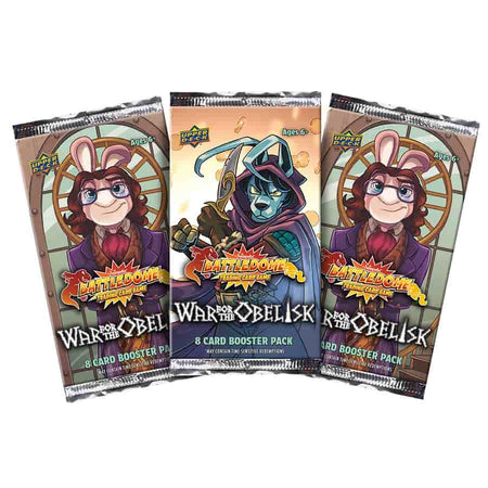 Neopets Battledome TCG [WftO] War for the Obelisk Booster (2 options) Trading Card Games Upper Deck Entertainment NPB WtfO Booster Pack