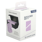 Boulder 100+ Solid Color Deck Box (19 options) Supplies Ultimate Guard Boulder Solid Pastel Lavender