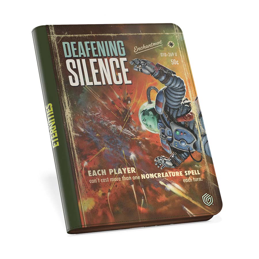 Magic the Gathering: Zipfolio 360 Xenoskin Edge of Eternities Deafening Silence Supplies Ultimate Guard